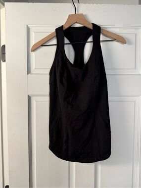 lululemon athletica Black Racerback Tank